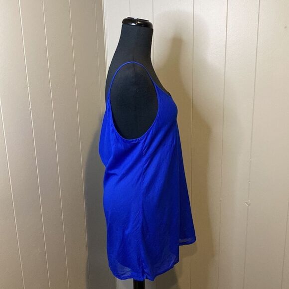 NWT Banana Blue Small Tank Spaghetti Strap Cami Saph - Picture 3 of 6